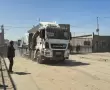 دخول الشاحنات من معبر كرم أبو سالم - توضيحية