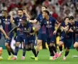 احتفال لاعبي باريس بلقب أبطال أوروبا