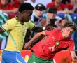 من مباراة البرازيل والمغرب اليوم