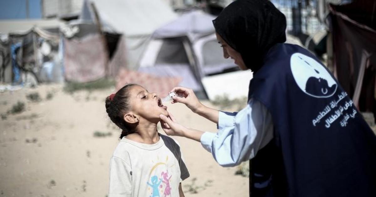 حملة تطعيم شاملة في غزة لسد فجوات التحصين خلال 5 أيام
