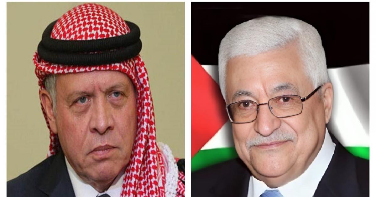 الرئيس عباس يبحث مع العاهل الأردني آخر المستجدات