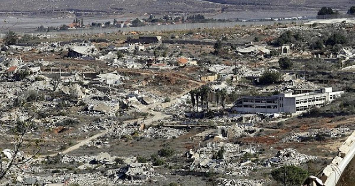 إسرائيل تصادق على هدم قرى جنوب لبنان