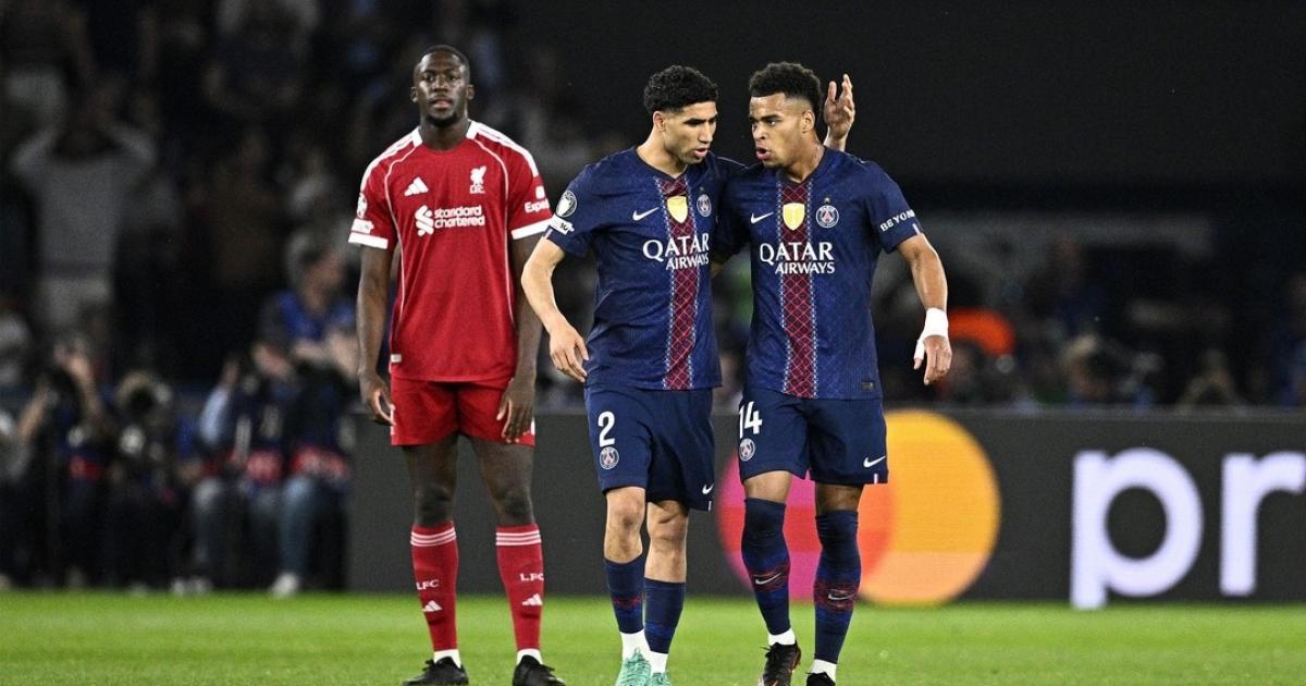 باريس سان جيرمان يضع قدماً في نصف النهائي بثنائية ضد ليفربول