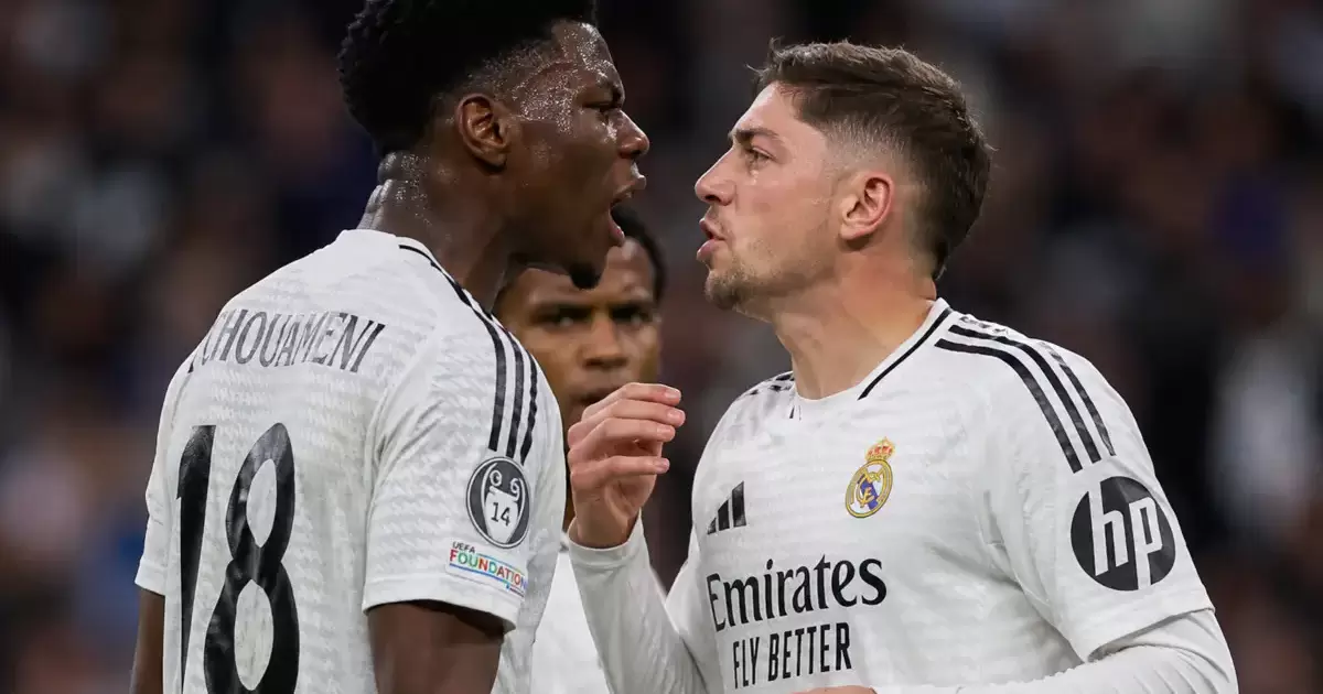 10:26 م أزمة ريال مدريد: فالفيردي يغيب عن الكلاسيكو بسبب تشواميني