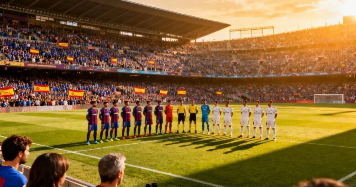 توقيت الكلاسيكو اليوم بين برشلونة وريال مدريد وموعد المباراة في الدول العربية