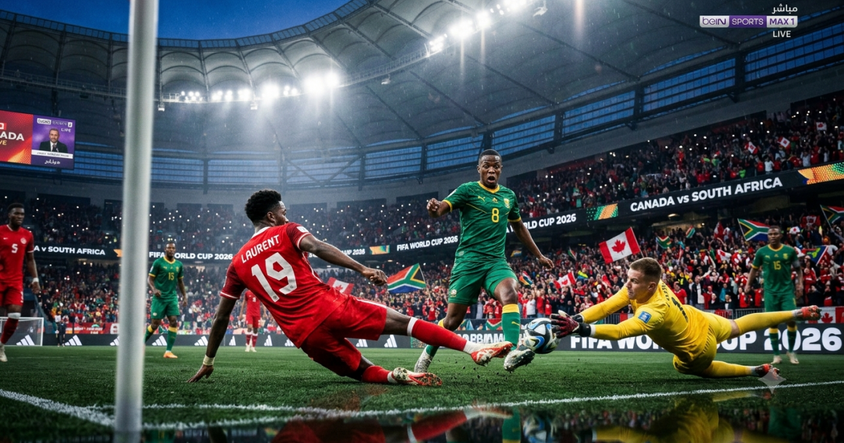 مباراة كندا ضد جنوب أفريقيا مباشر على beIN Sports MAX 1 LIVE - جنوب أفريقيا وكندا لايف يلا شوت