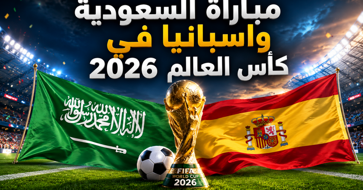 تشكيل المنتخب السعودي الرسمي ومنتخب اسبانيا في مباراة مونديال 2026