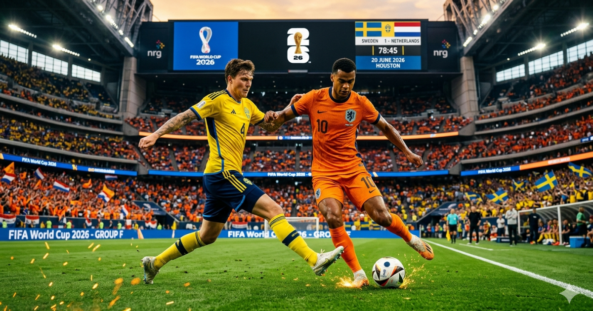اسرار – القنوات المفتوحة الناقلة لمباراة السويد وهولندا في كأس العالم 2026 اسرار – القنوات المفتوحة الناقلة لمباراة السويد وهولندا في كأس العالم 2026