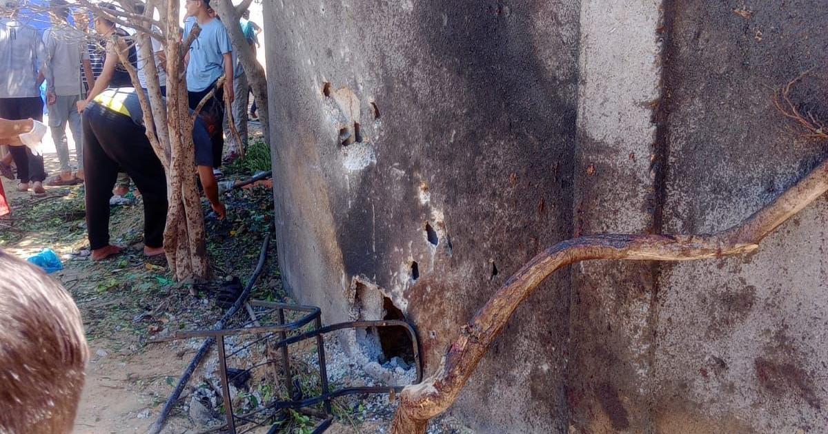 محدث بالفيديو والصور: شهيدان ومصابون في غارة إسرائيلية استهدفت مواطنين بمواصي خان يونس