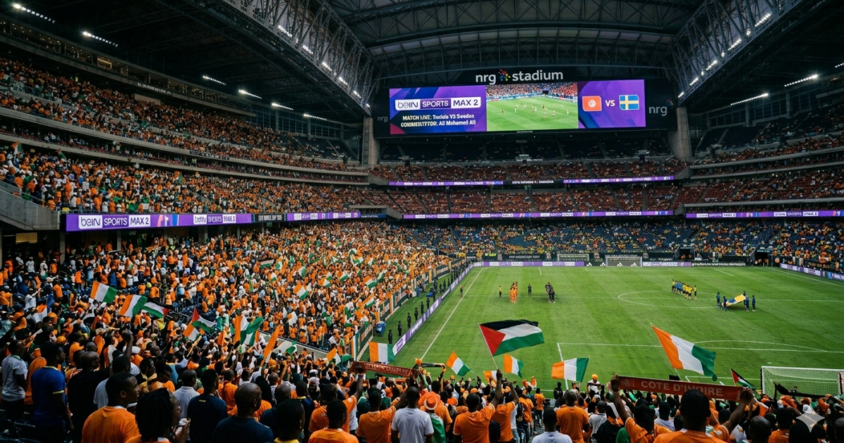 مشاهدة بي إن سبورتس ماكس 2 مباشر beIN SPORTS MAX 2 LIVE – تونس ضد السويد