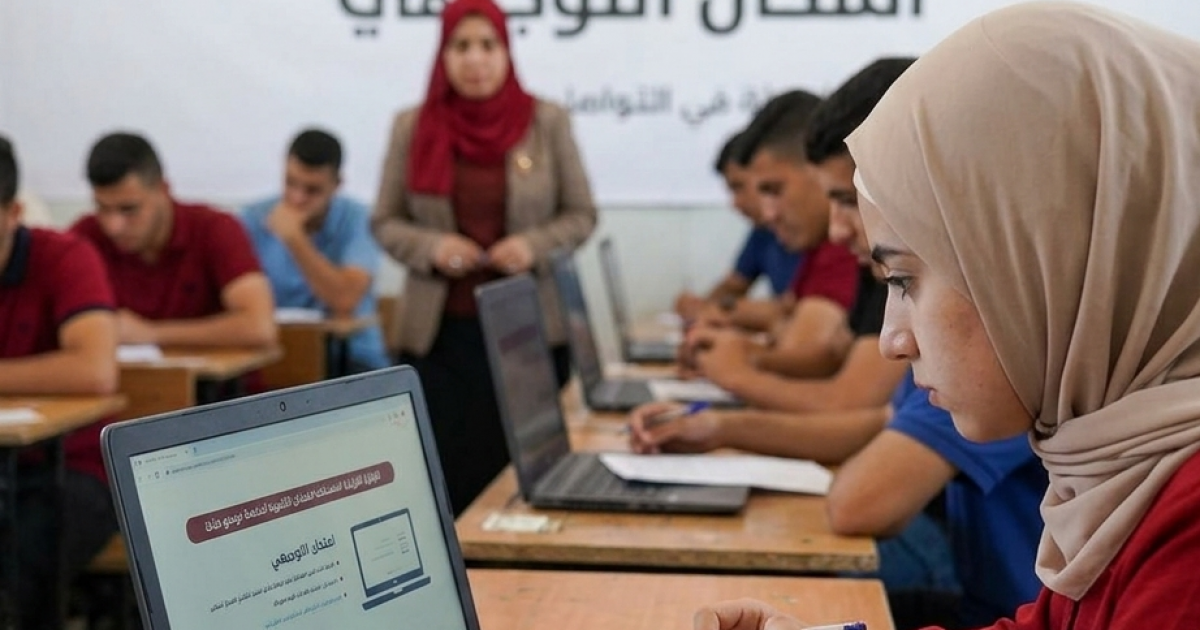 اسرار – جدول امتحانات الثانوية العامة التوجيهي 2026 في قطاع غزة