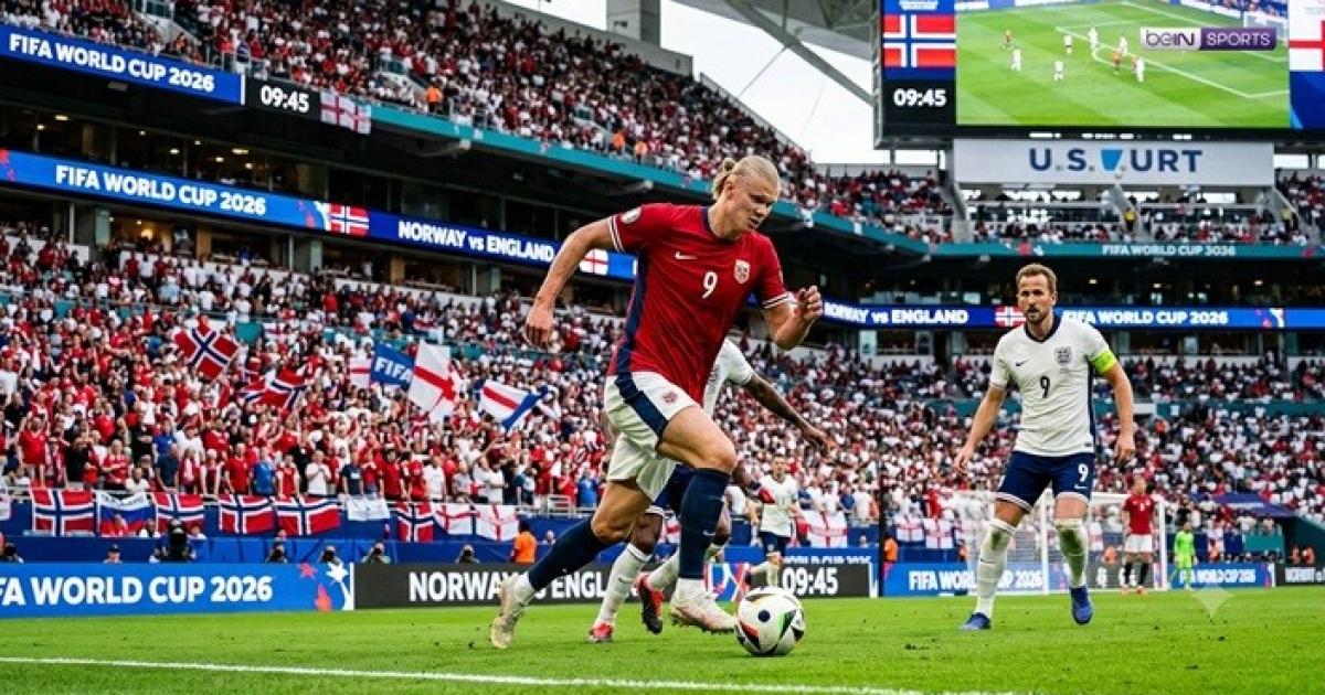 11:30 م بث مباشر مباراة النرويج وانجلترا beIN SPORTS في كأس العالم 2026 | يلا شوت لايف بدون تقطيع