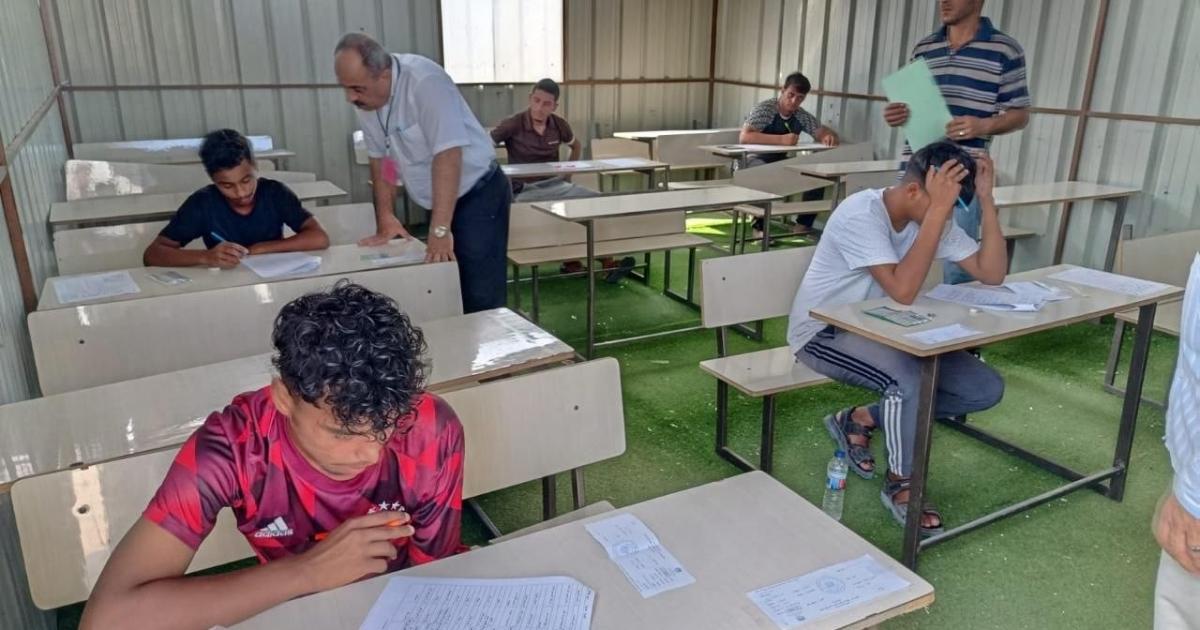 بالصور: انطلاق الدورة الثانية لامتحان الثانوية العامة 2026 في غزة 