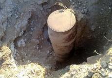 قذيفة مدفعية قديمة - ارشيف