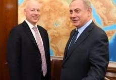 جيسون غرينبلث وبنيامين نتنياهو