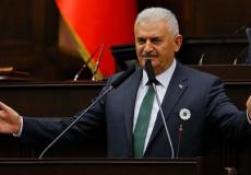  رئيس الوزراء التركي بن علي يلدرم