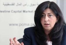 وزيرة الاقتصاد الوطني عبير عودة