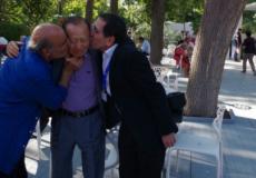 لقاء محسن مخملباف وامير نادري بكيم دونغ المدير السابق لمهرجان بوسان في كوريا الجنوبية.