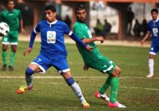 من مباريات الدوري في غزة - ارشيف