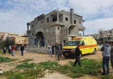 من مكان سقوط العامل الفلسطيني