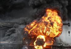 اندلاع حريق ضخم في مصفاة نفط بفنزويلا