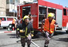 طواقم الدفاع المدني / ارشيفية