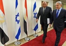 سامح شكري وبنيامين نتنياهو اليوم