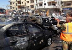 انفجار سيارة مفخخة في دمشق/ أرشيفية