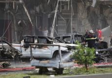 من تفجير سابق في بغداد - أرشيفية