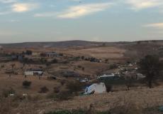 صورة من مكان استشهاد الشاب