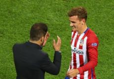 غريزمان رهن مستقبله مع أتلتيكو مدريد بقرار سيميوني