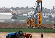 اسرائيل تنهي اجزاء من بناء الجدار الفاصل مع غزة