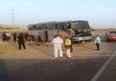 انقلاب حافلة مصر