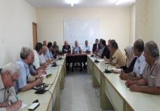 وزارة الاقتصاد في غزة تعقد لقاء بين البنوك