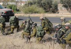 تدريبات عسكرية في غلاف غزة