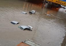 الفيضانات في السعودية 