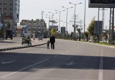 الإغلاق الشامل في قطاع غزة عقب تفشي فيروس كورونا