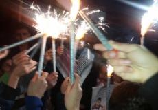 اطفال يحتفلون بعيد الطفل الاسير مناصرة