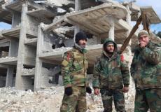 أفراد موالون للجيش السوري في اللاذقية - 27 يناير 2016.