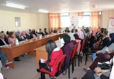  جمعية المرأة العاملة الفلسطينية للتنمية بنابلس وبالتعاون مع لجنة الانتخابات المركزية