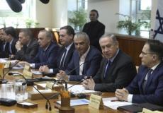 نتنياهو في اجتماع الكابنيت