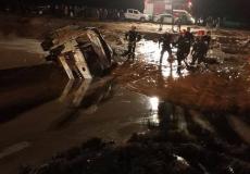 7 وفيات جراء السيول في حي الضبعة بالأردن