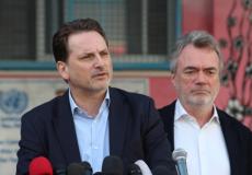 مفوض الاونروا ومدير العمليات