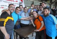 تكريم منتخب كتلة الصحفي