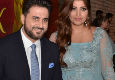 ملحم زين وزوجته