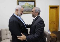 هنيه يستقبل سفير دولة جنوب افريقيا