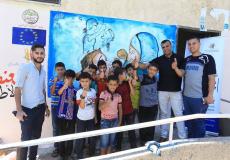 إنقاذ المستقبل الشبابي تنفذ مبادرة " لا للعنف ضد الاطفال " بالشراكة مع نادي الزيتون