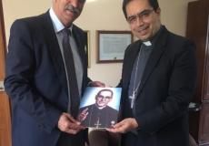 السفير مروان البوريني مع وزير الخارجية كارلوس كاستانيدا