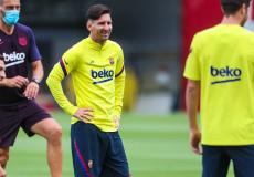 برشلونة يستعد لمنافسات السوبر الإسباني - أرشيف