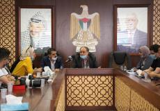 محافظ نابلس يؤكد ضرورة رفع مستوى الوعي لمواجهة كورونا